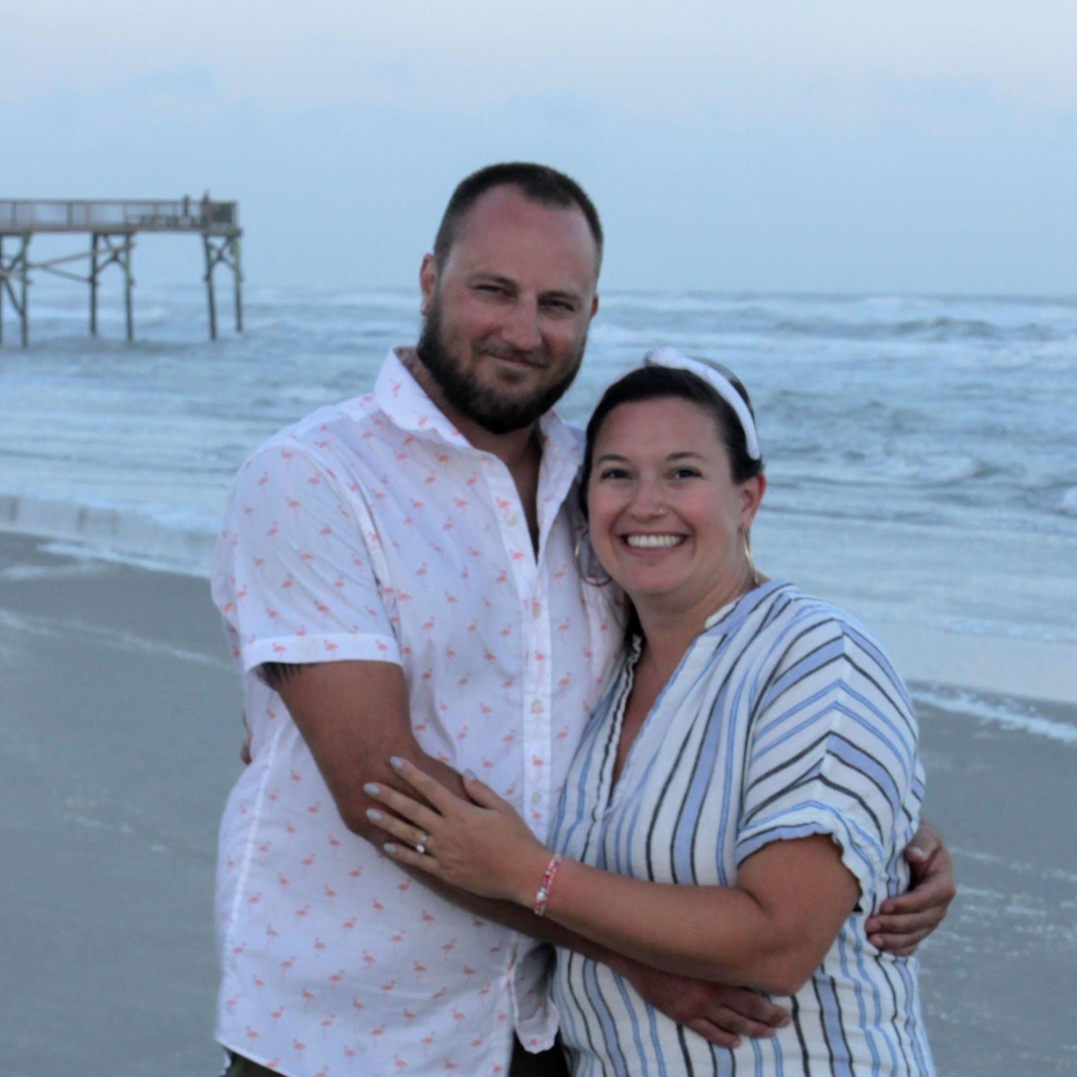 Atlantic Beach- after we got engaged