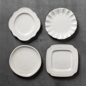 Classic Appetizer Plate Set of 4 - Cream - Hearth & Hand™ with Magnolia