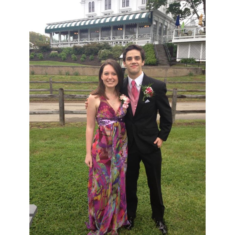 Spencer's Prom - 2013! This was our very first picture together. We're so young!