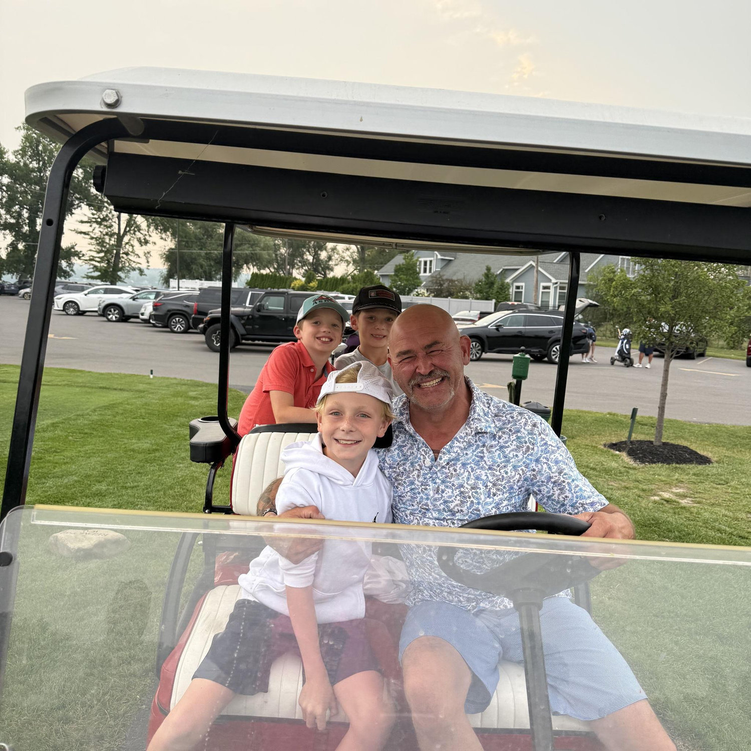 Golfing with the best nephews!