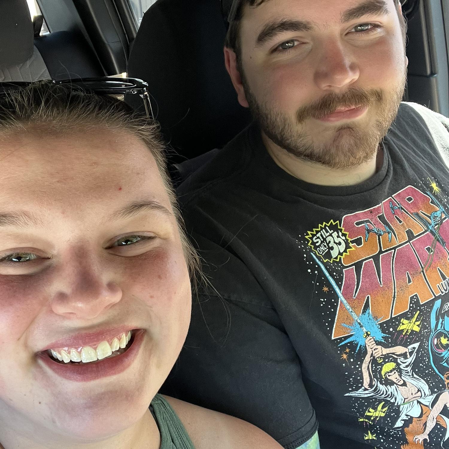 Dylan met Hannah’s mom pretty soon in. On the way to meet her.