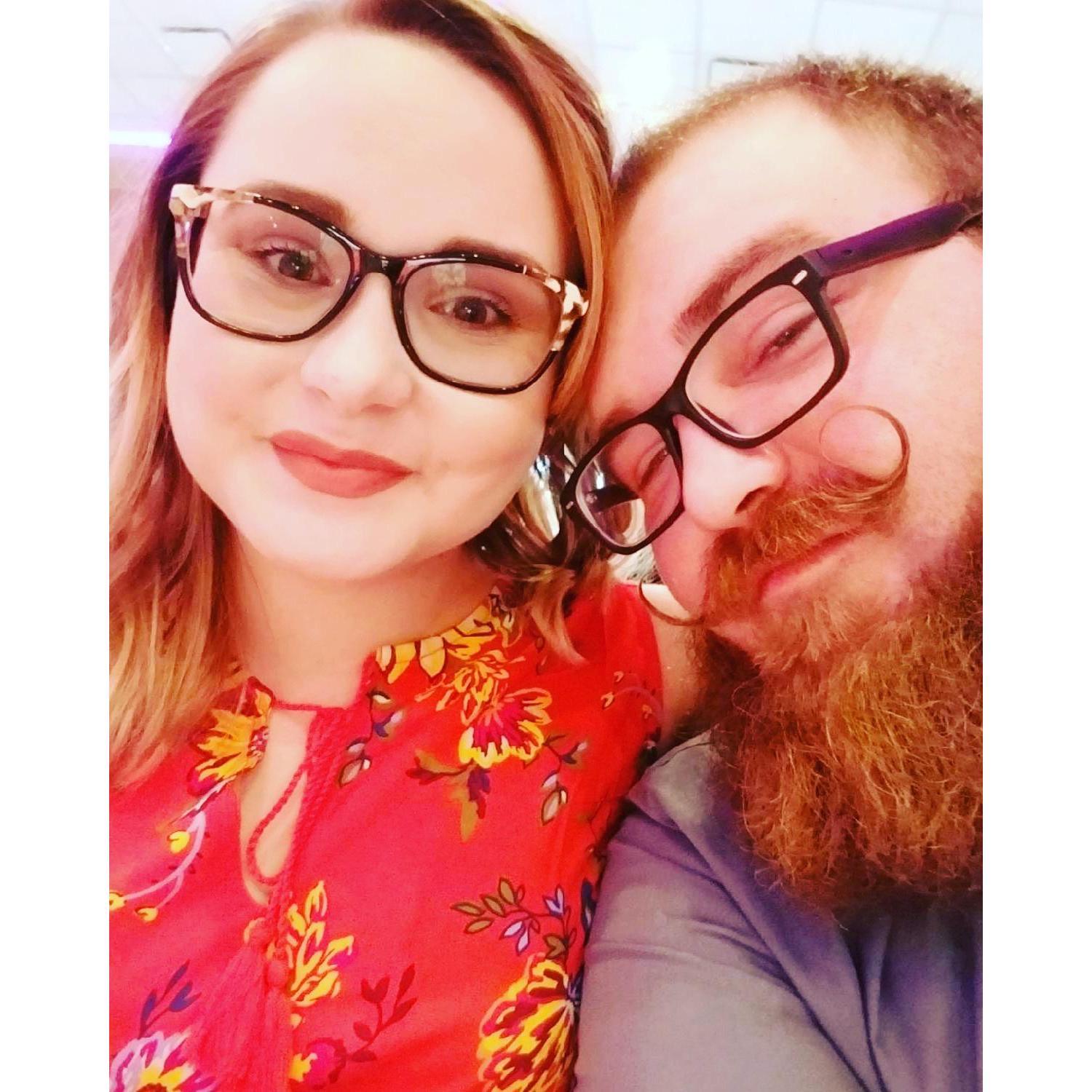 Our first wedding together as a couple!