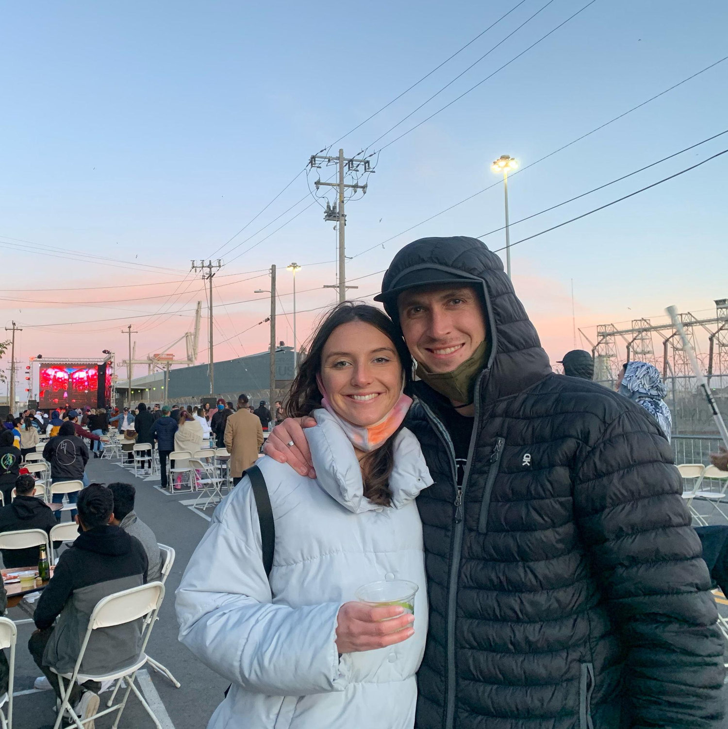 Our first photo together :)