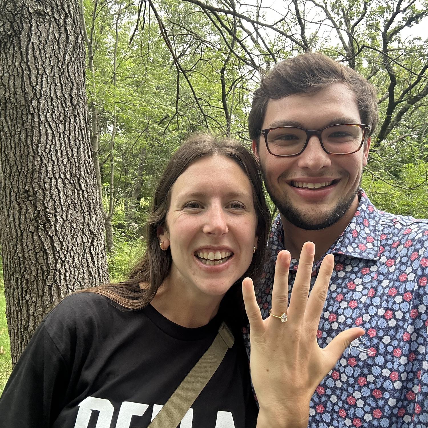 August 6- She said yes!