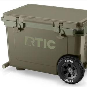 Rtic 52 QT Ultra-Light Wheeled Cooler - Olive