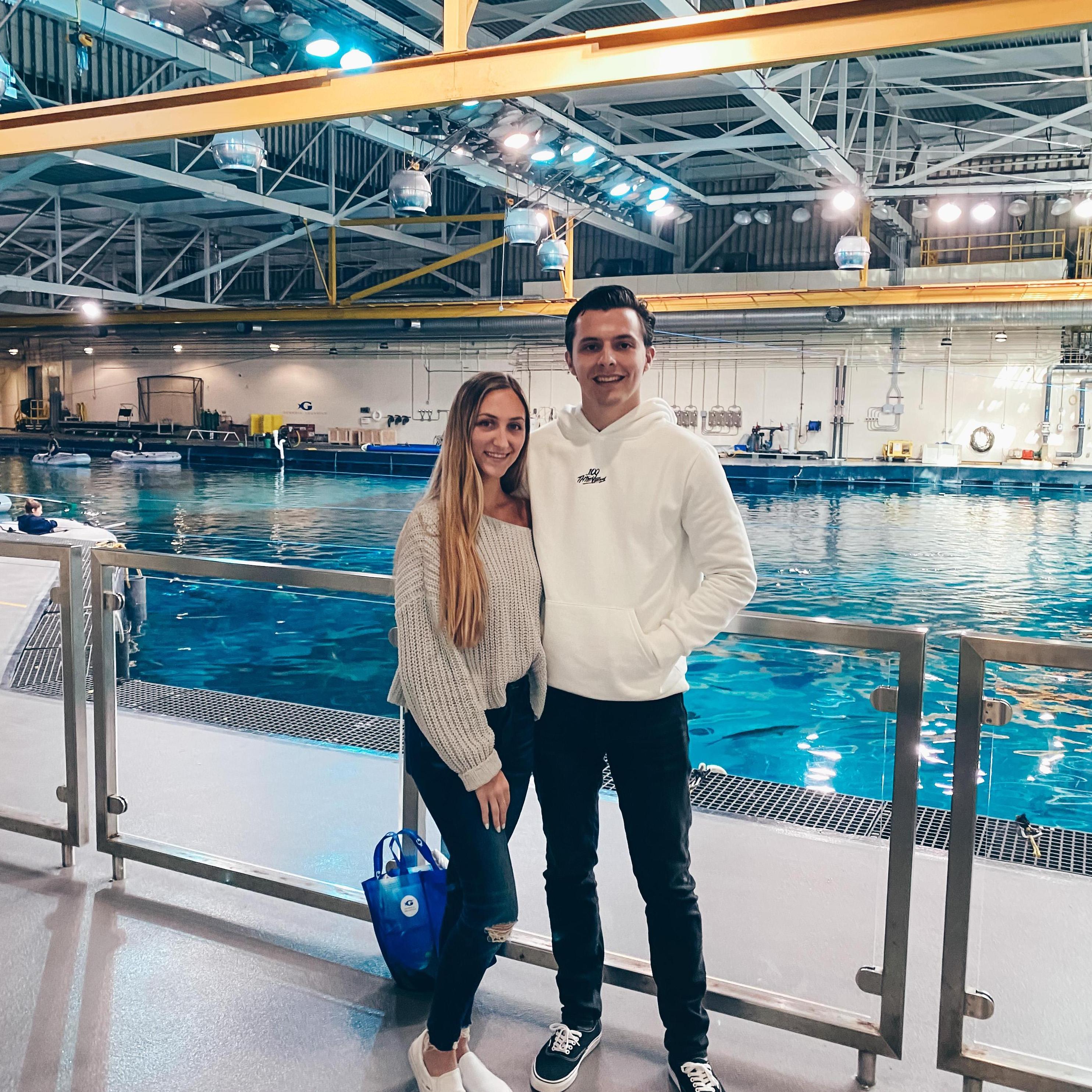 Watching Whale Sharks - The Georgia Aquarium - February 2020