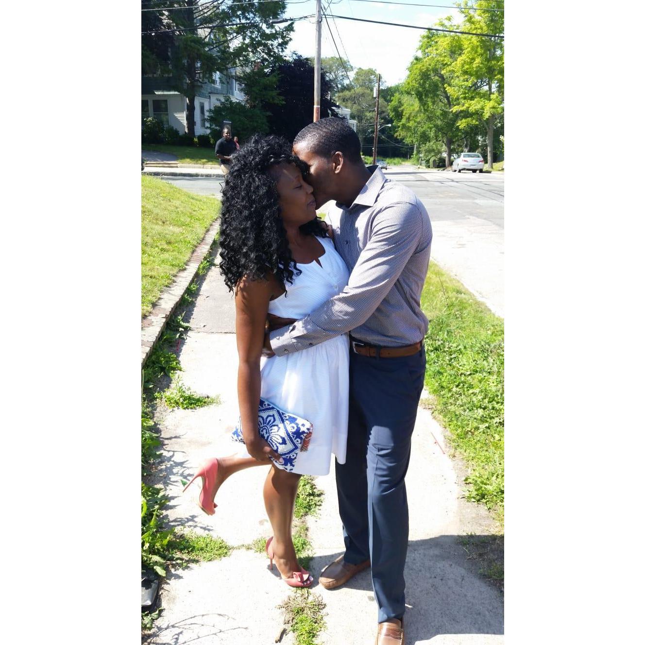 Malachi's (Romaine's little brother) pre-K graduation