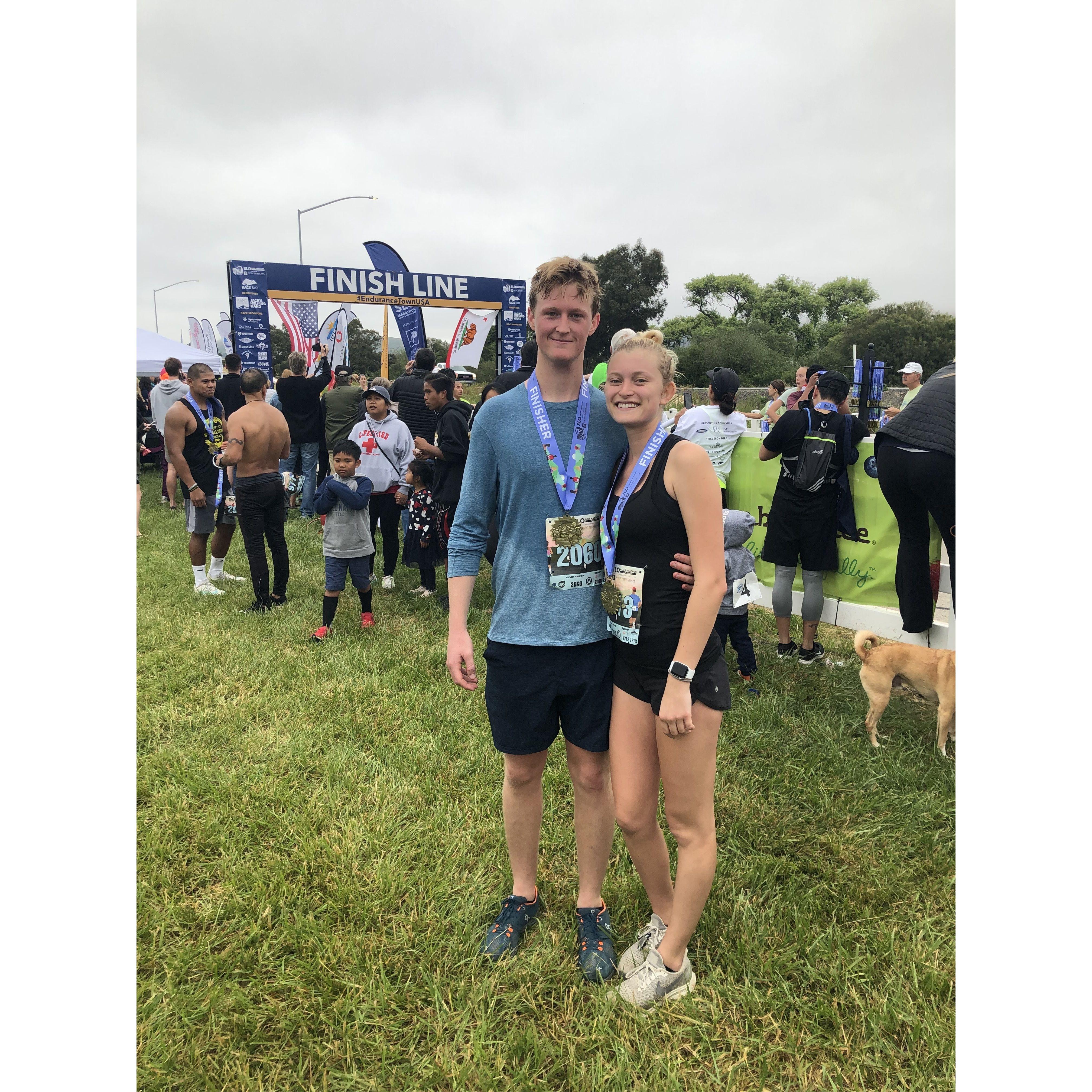 SLO half marathon - April 2019