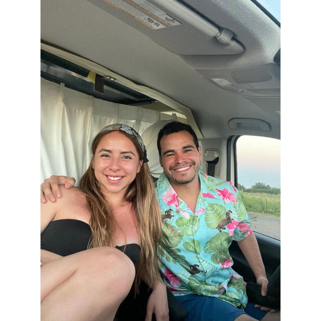 19 de enero de 2023. Me divertí mucho acampando en una camioneta mientras explorábamos Maui.