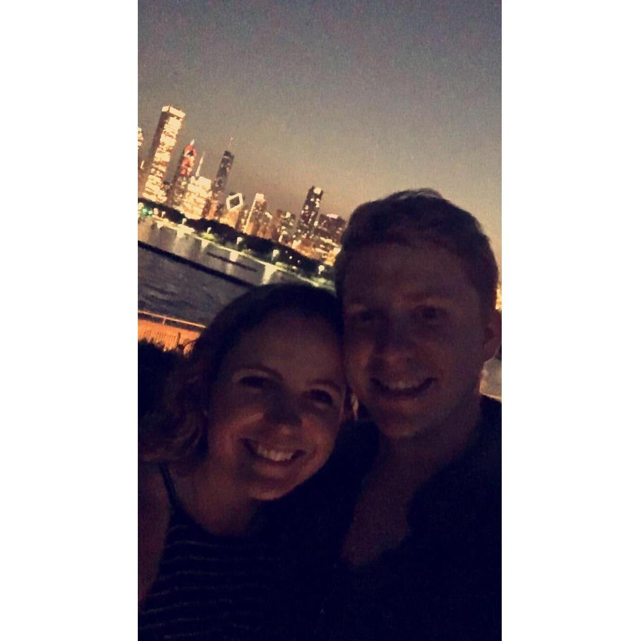 First photo together - our 3rd date!