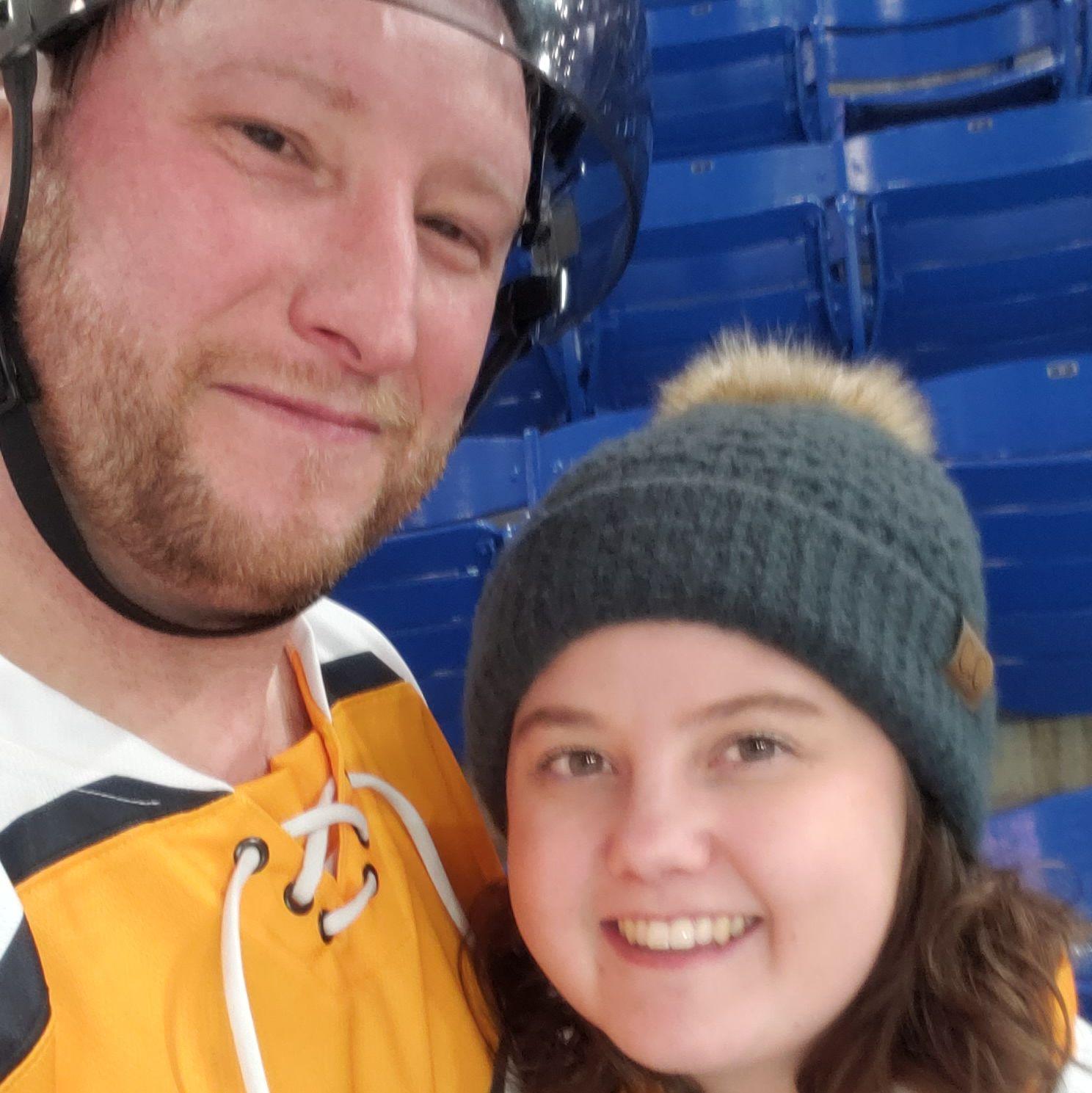 Kyle's Alumni hockey game! 2024