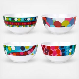 Bindi BPA Free Melamine Small Bowl, Set of 4