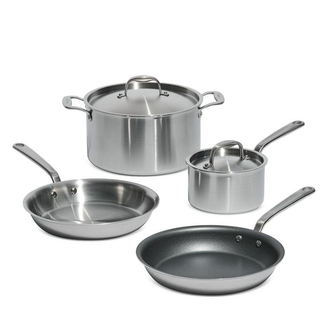 Made In 5 Ply Stainless Steel 6 Piece Cookware Set