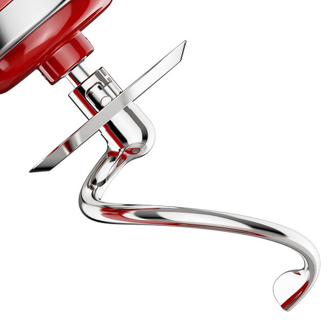 Stainless Steel Spiral Dough Hook for KitchenAid Stand Mixer, Bread Hook Attachment Fits 4.5-5 QT Mixing Bowl for Tilt-Head Stand Mixers, Mixer Accessories, Dishwasher Safe by GVODE