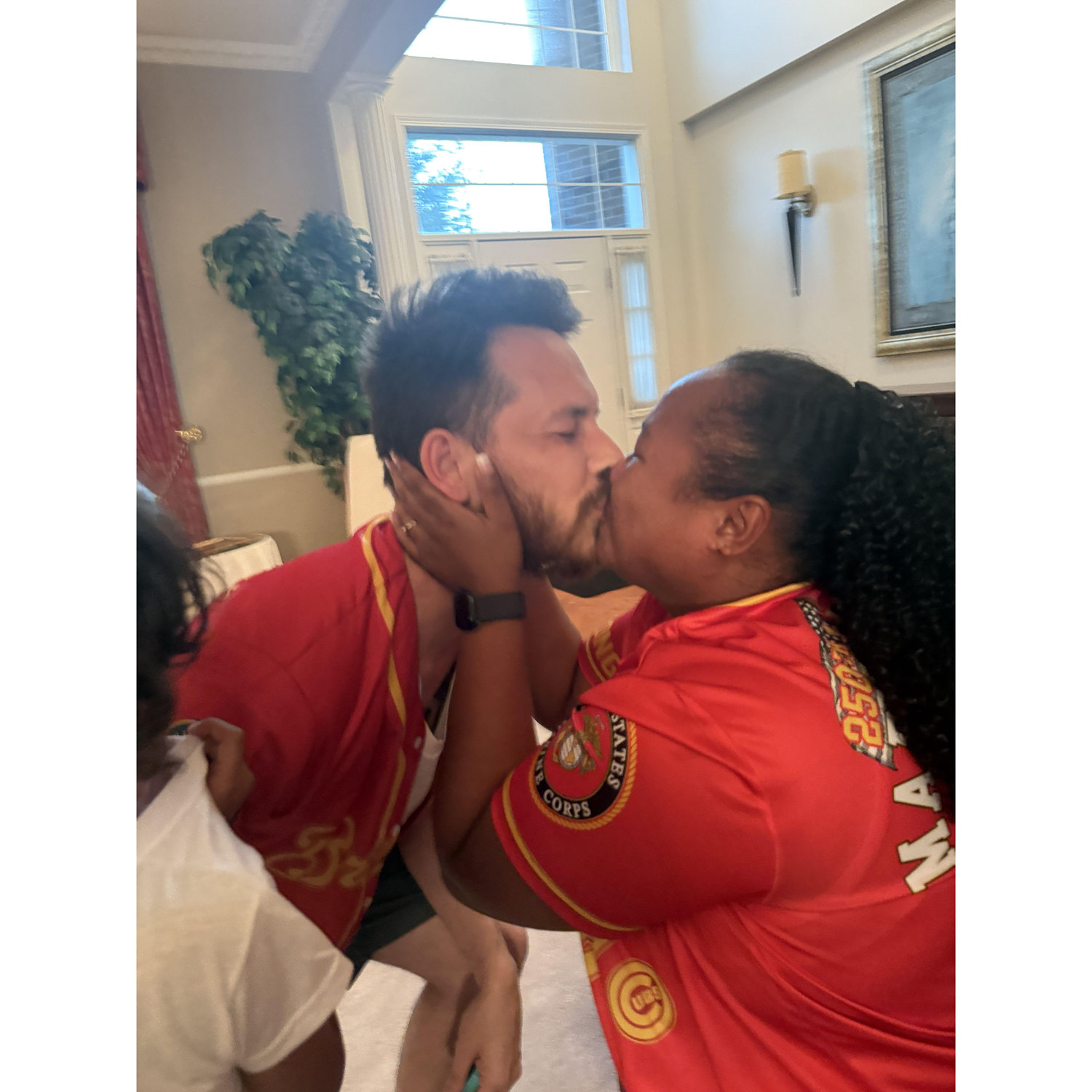 I said yes, sealed with a kiss