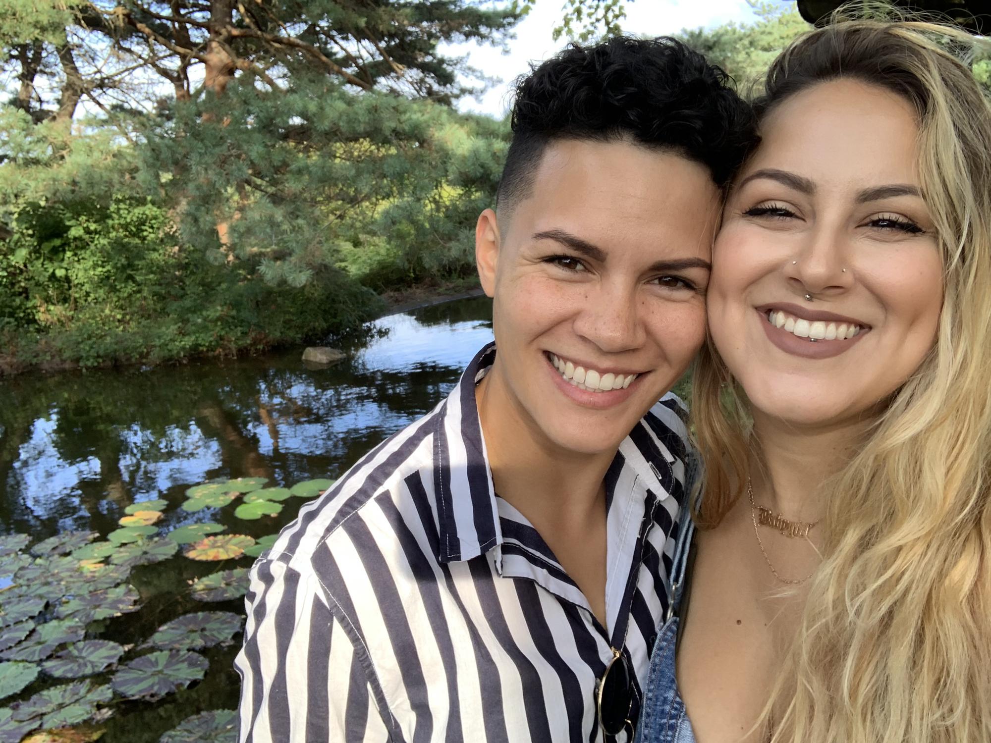 Frolicking in the Chicago Botanic Garden