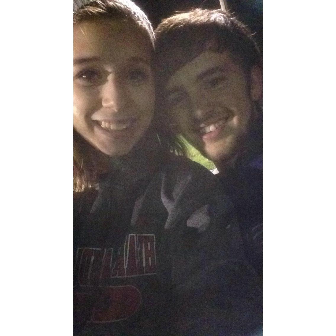 High school football game, 2015