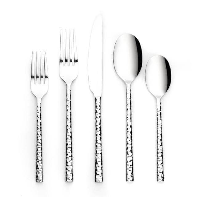 20pc Stainless Steel Marsio Hammered Silverware Set - Project 62™
