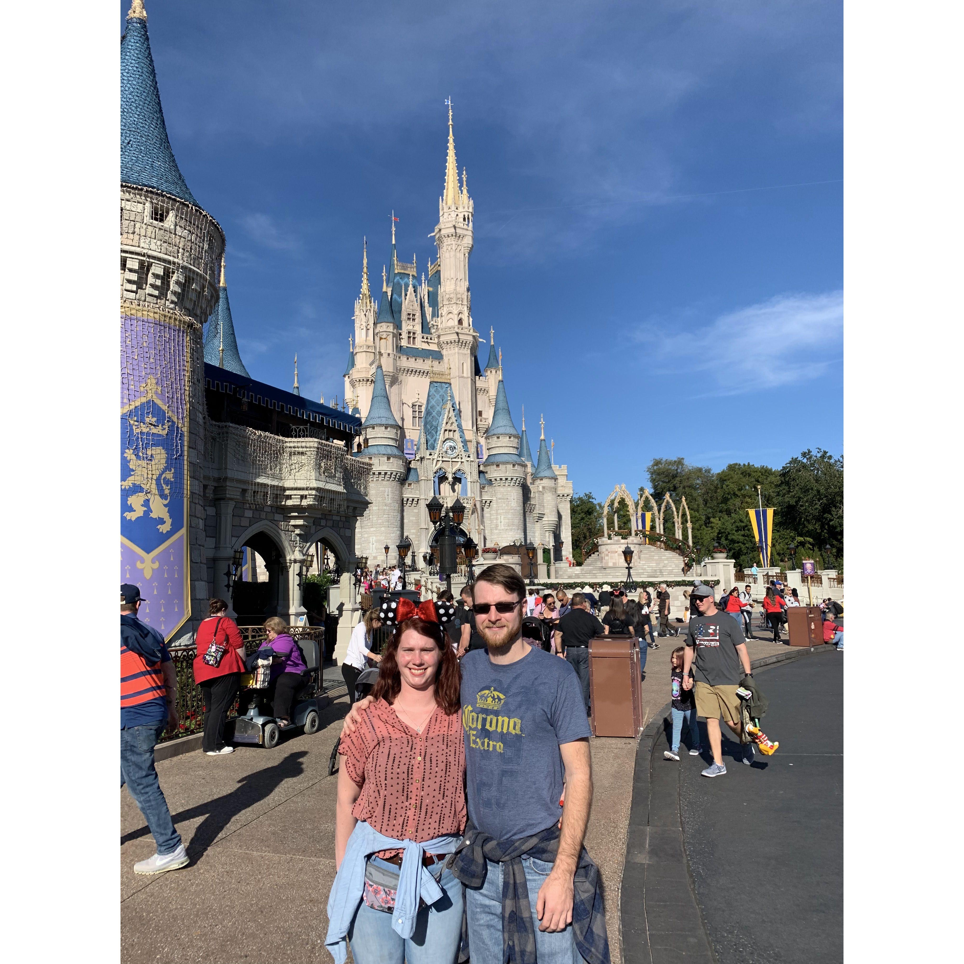 We went to DISNEY LAND