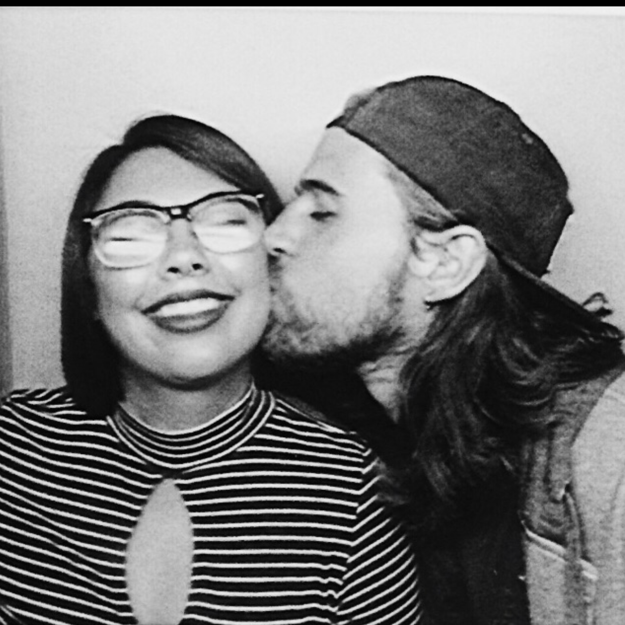 Photo booth Kisses