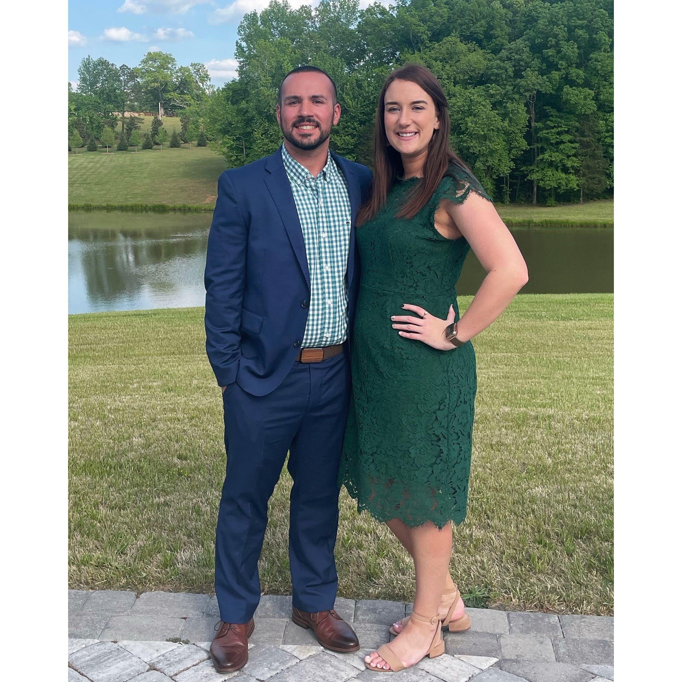 We started dating in October 2021 after months of prayer, seeking wisdom from our friends and family, and getting to know each other on a deep, spiritual level.