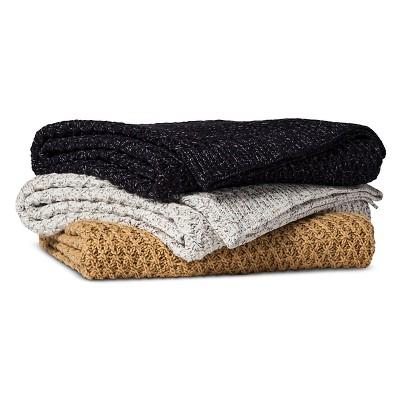 Blanket Marled Sweater Knit Throw - Threshold™