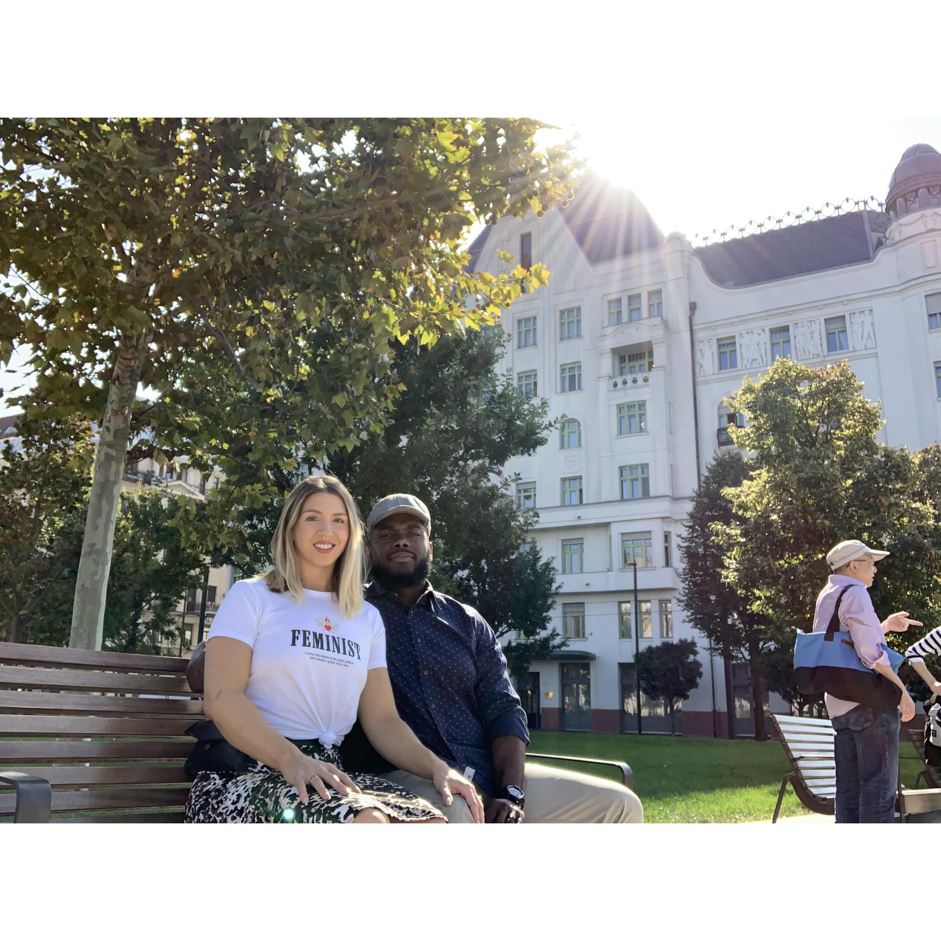 Our first day in Budapest!
