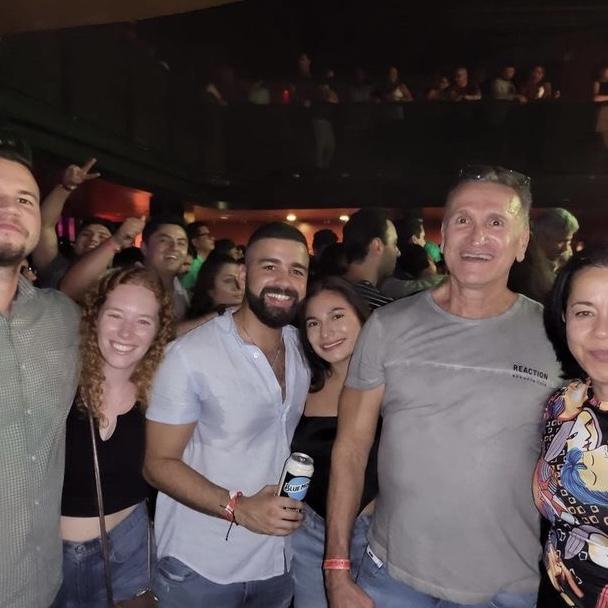 Slash concert with Luis’s fam