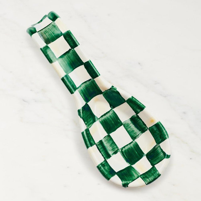 MacKenzie-Childs Emerald Spoon Rest