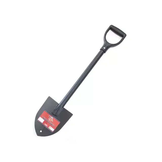 Bully Tools 26-in Steel D-Handle Garden Spade