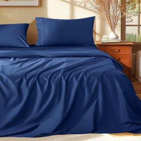 100% Egyptian Cotton Queen Size Sheets Set - 1000 Thread Count