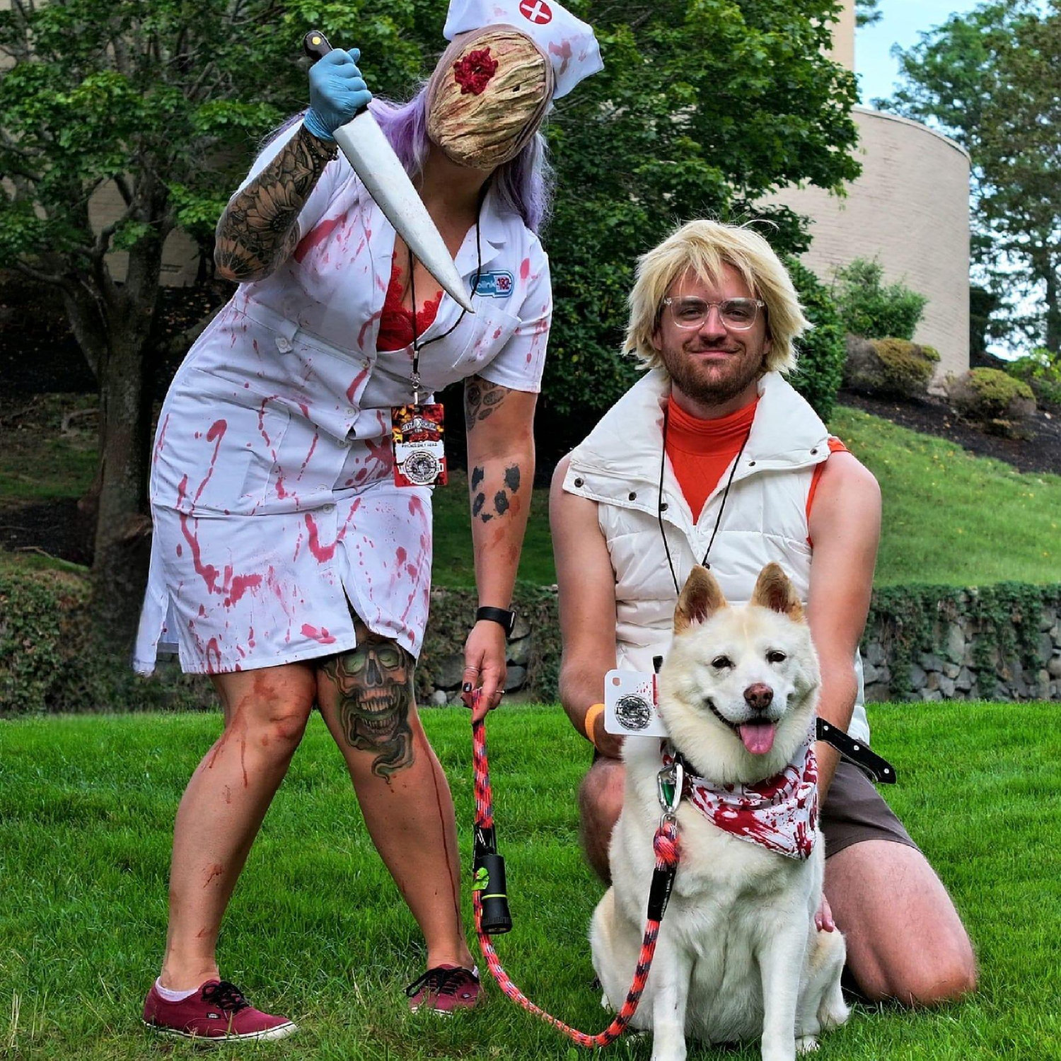 Not your average family photo.
