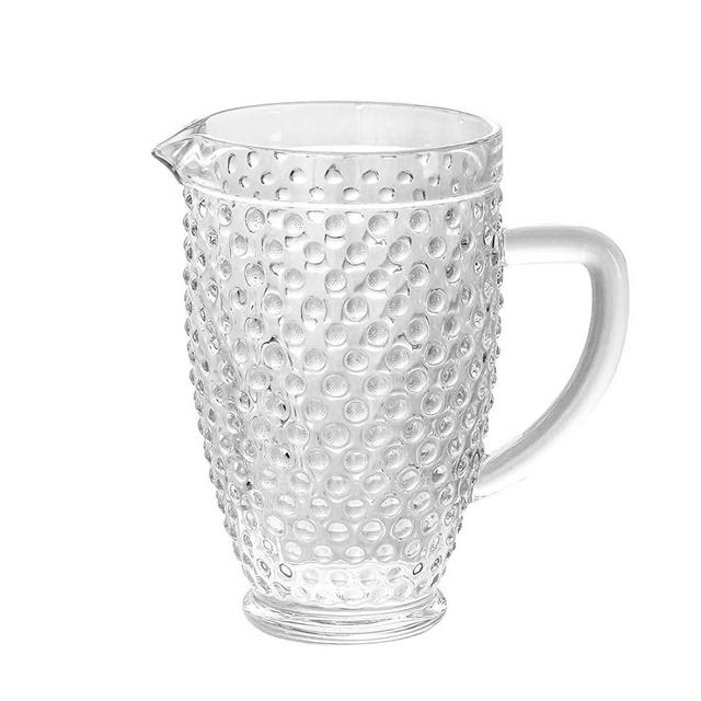  Glass Pitcher with Lid 1 Gallon Pitcher, 105.6oz Glass