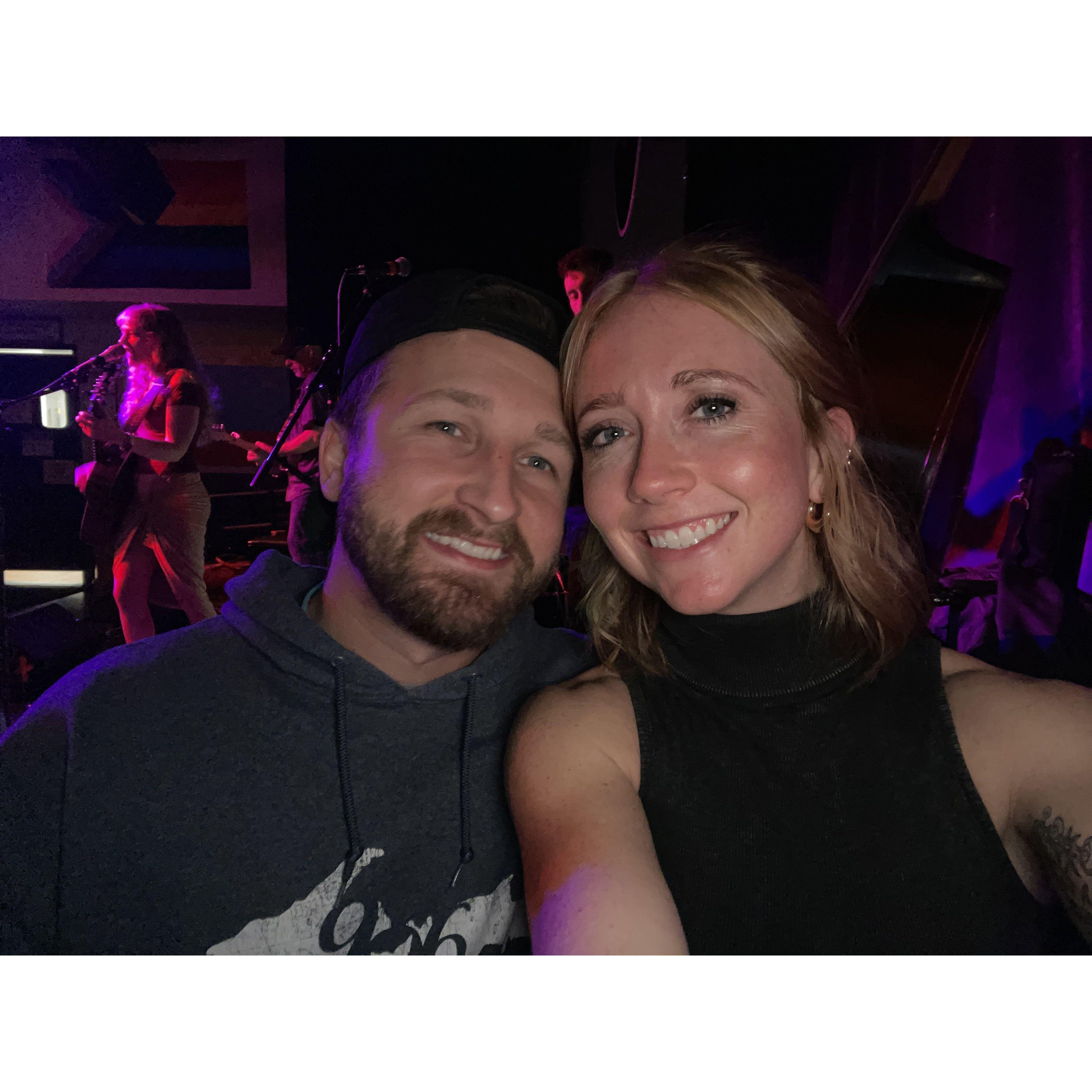 Out and about with friends