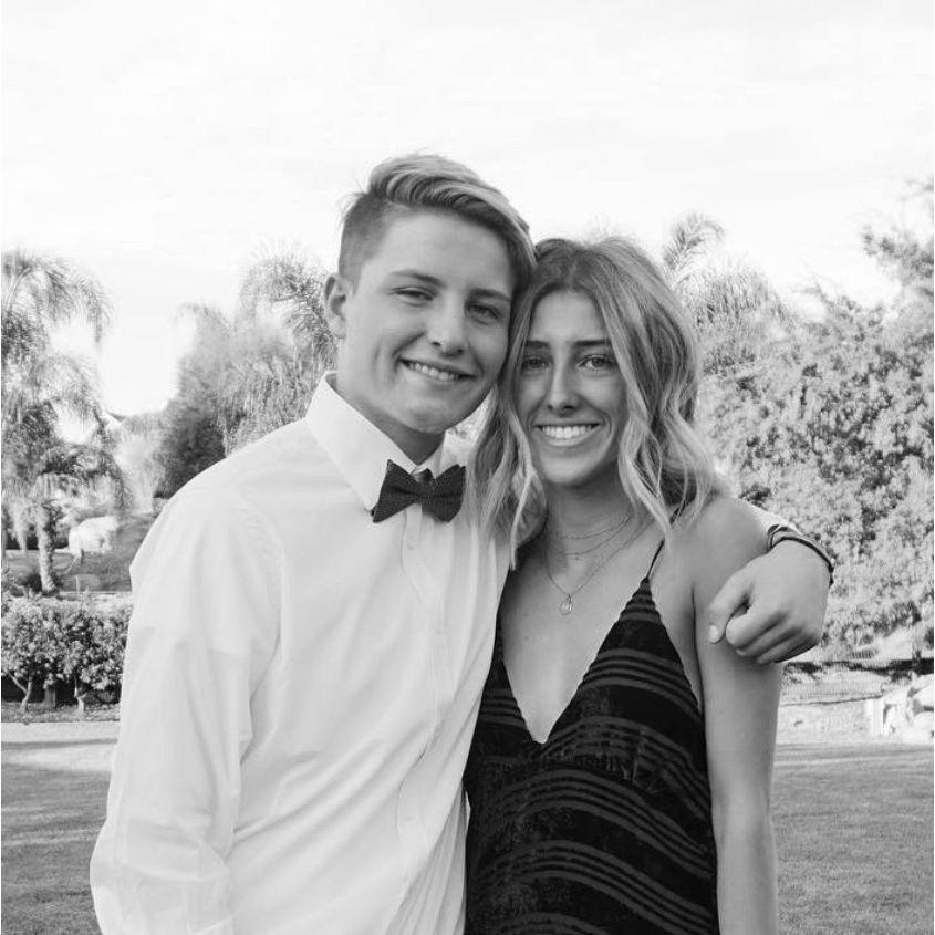 Proof that we did go to at least one school dance - Senior Year Homecoming.