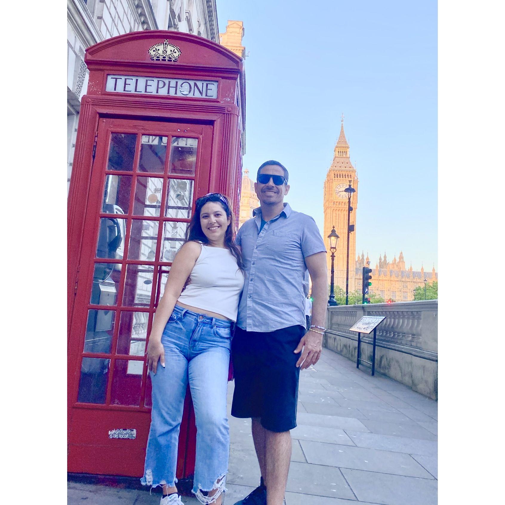 First time in London together!