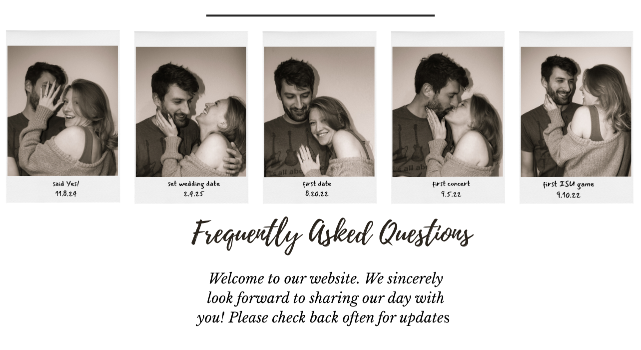 The Wedding Website of Matisse Makohoniuk and Michael Fear