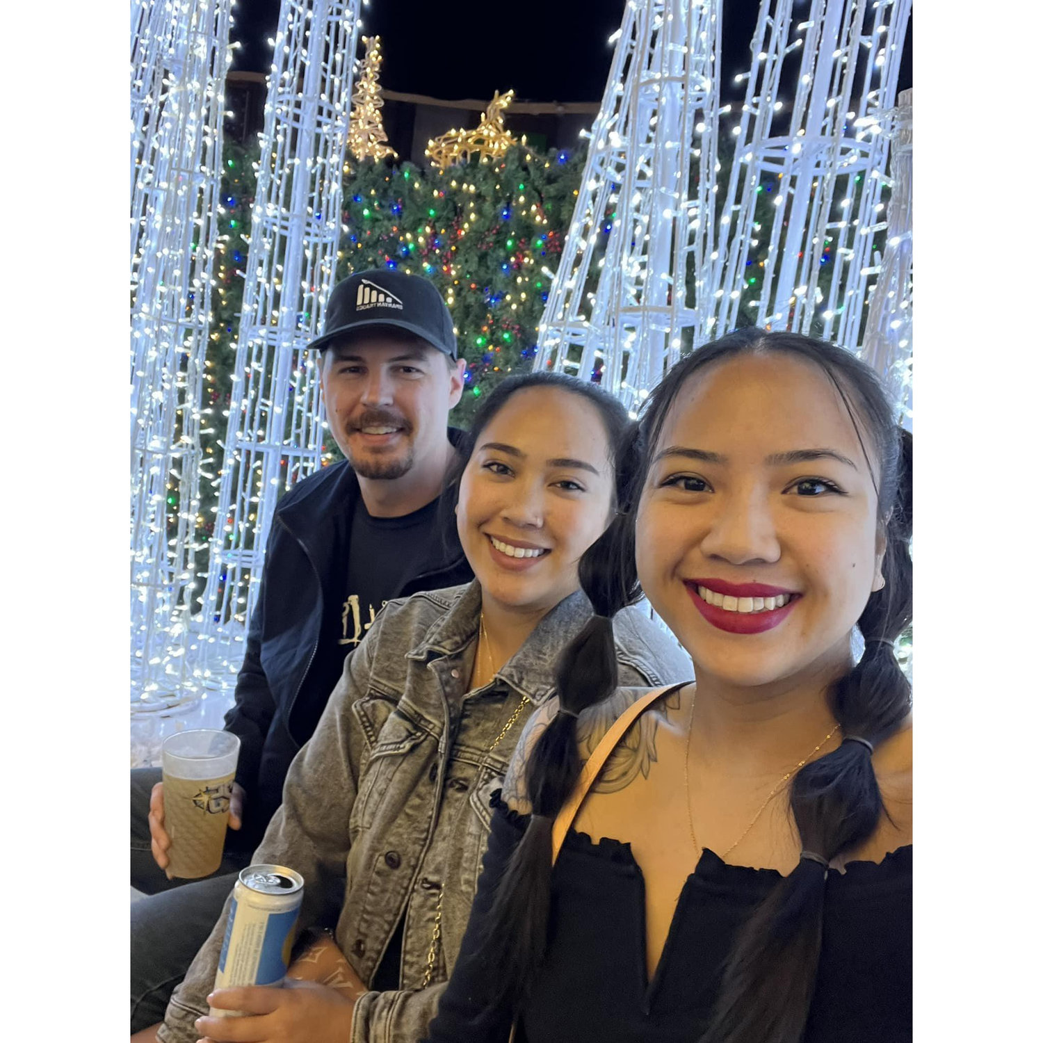 Ricky and Jasmine and her sister Pork Chops in Tampa
