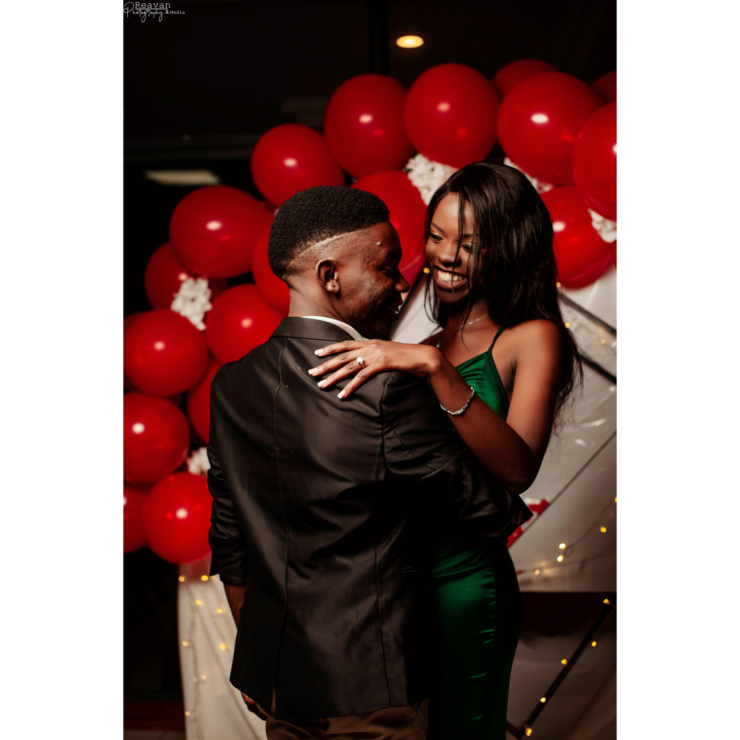 THE SOON-TO-BE PRONOUNCED MR. AND MRS. NKHATA!