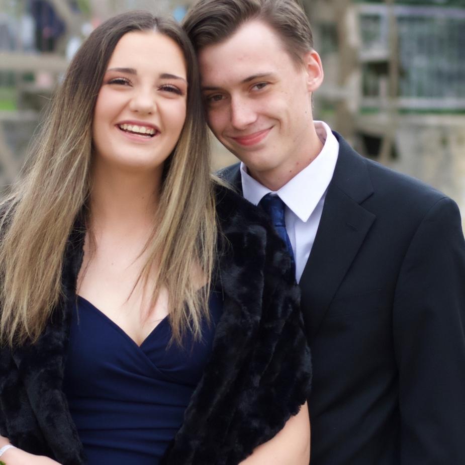 Black tie event in college