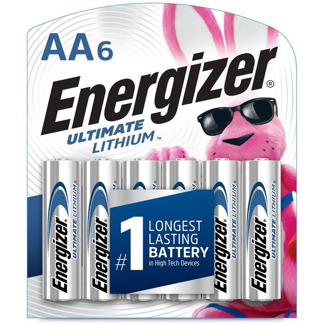 Energizer 6pk Ultimate Lithium AA Batteries