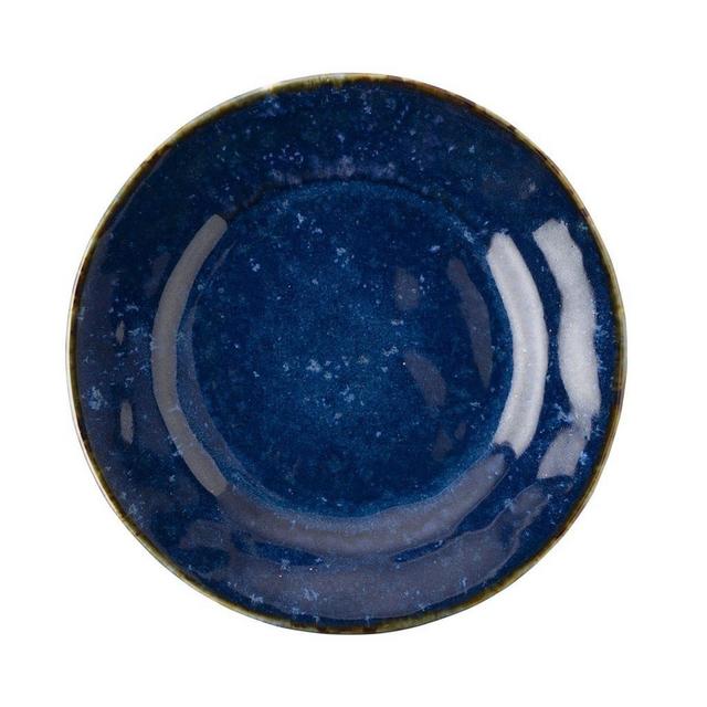 Juliska Puro Dappled Cobalt Dessert Salad Plate