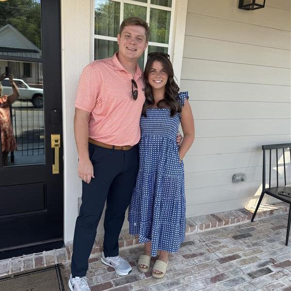 The day before we got engaged, we were in Waco with both our families for the AU vs Baylor game! Such a fun weekend!