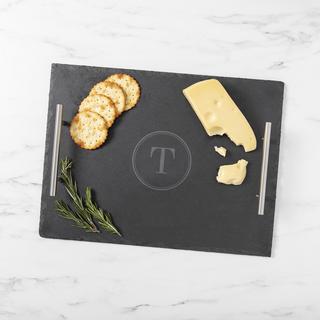 Personalized Tray with Metal Handles