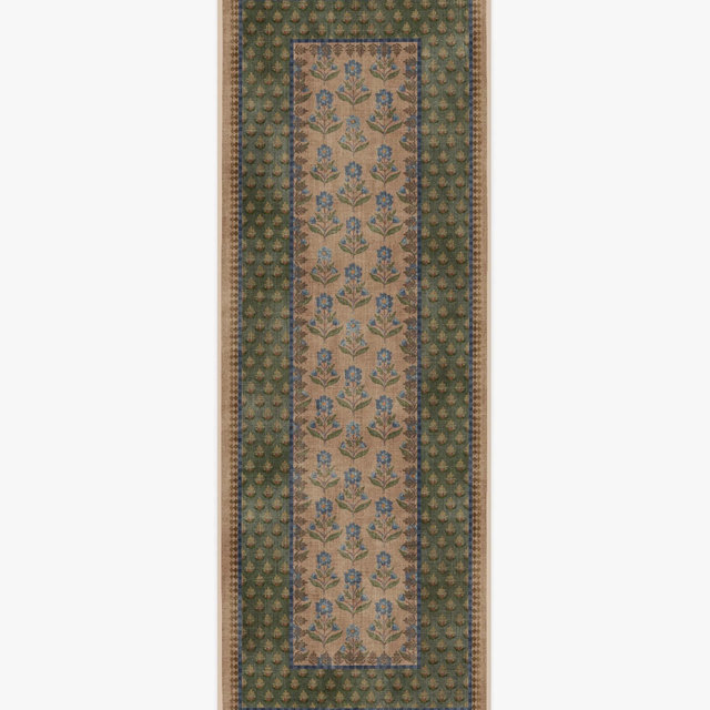 Sundara Taupe & Sage Rug | Runner 2.5x7