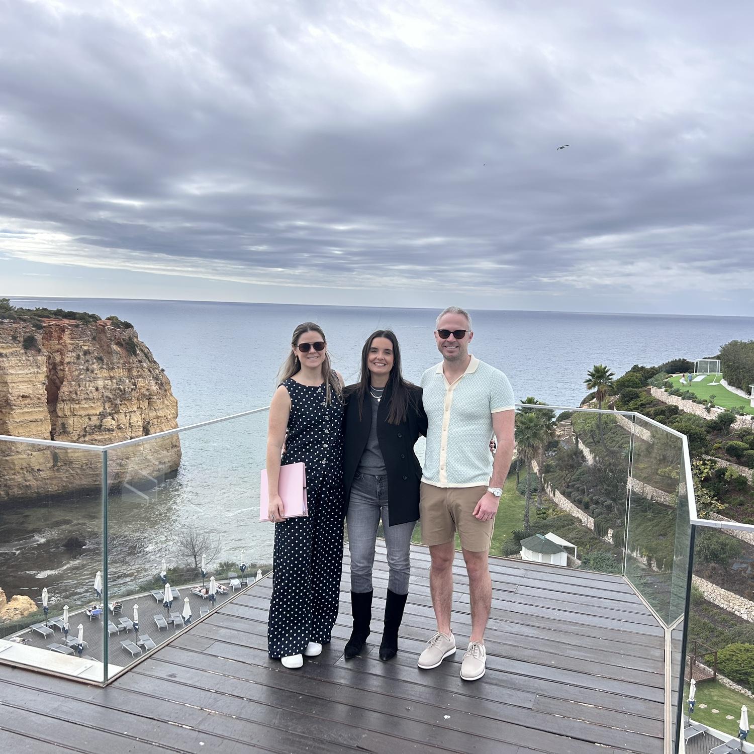 Carin, our amazing wedding planner with Glamour Algarve Weddings