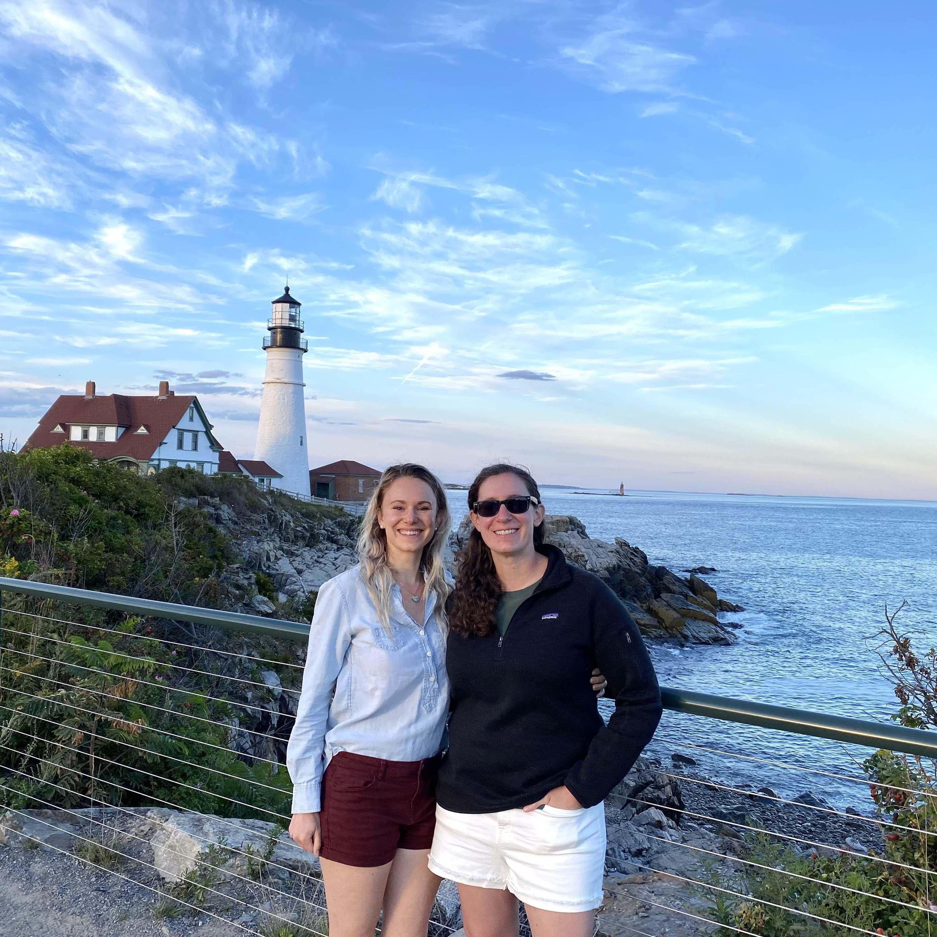 Breathtaking sunsets in Maine
