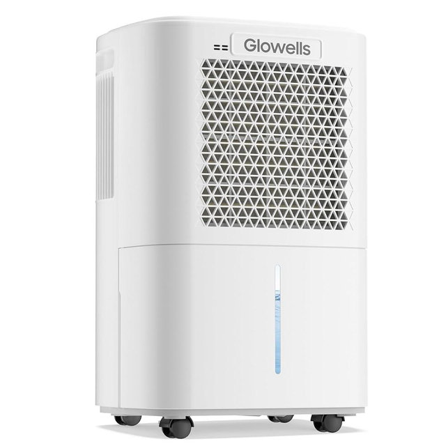 2500 Sq.Ft Dehumidifiers for Home Basement with Drain Hose, 34 Pints Large Room Dehumidifier Portable with Smart Humidity Control, 3 Opeartion Modes for RV, Bathroom, Bedroom