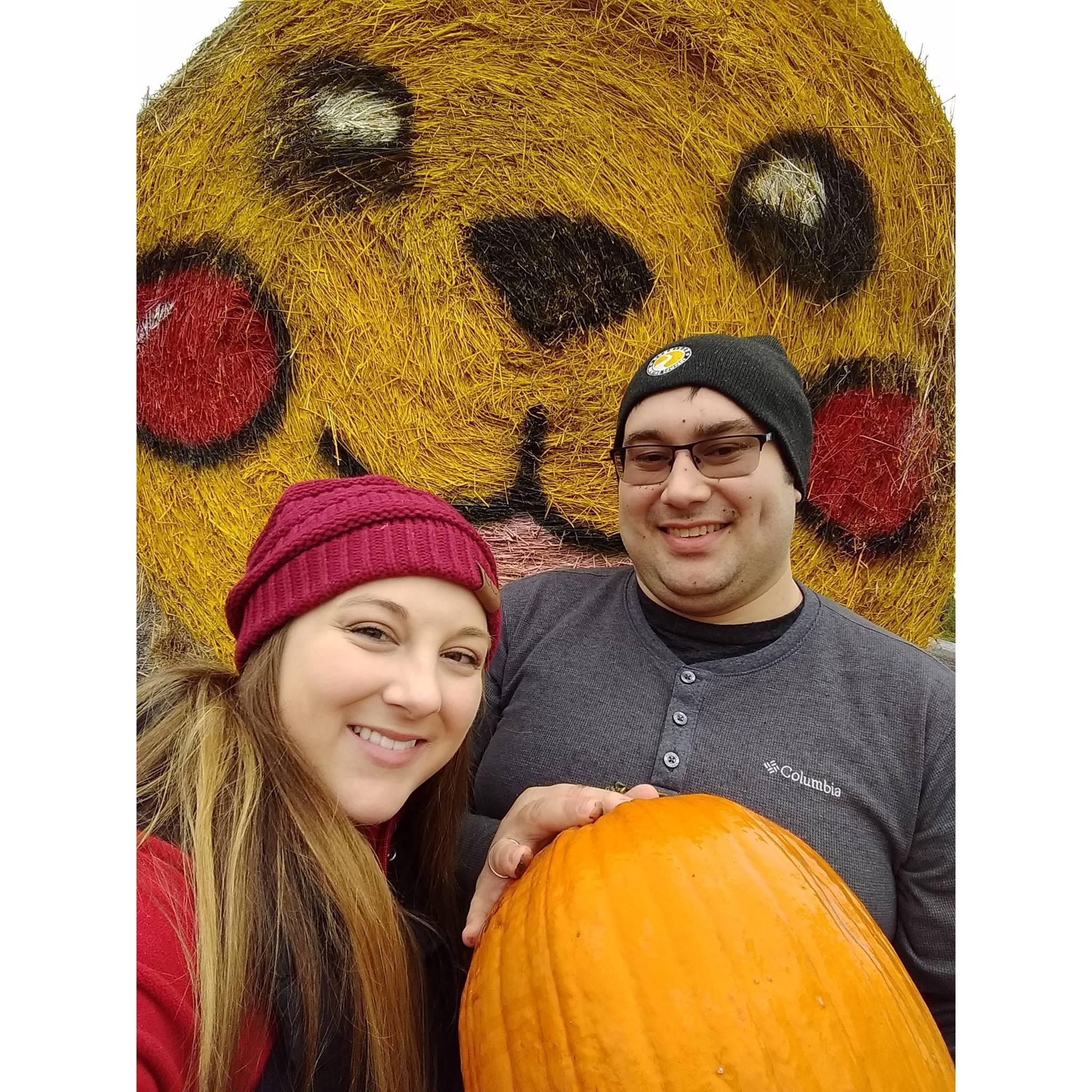 October 2018 - Our first Halloween together!
