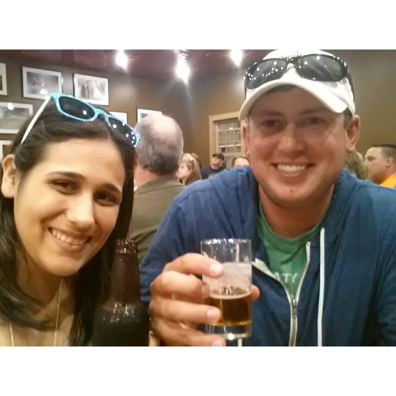 Sam Adams brewery tasting!!! 2014